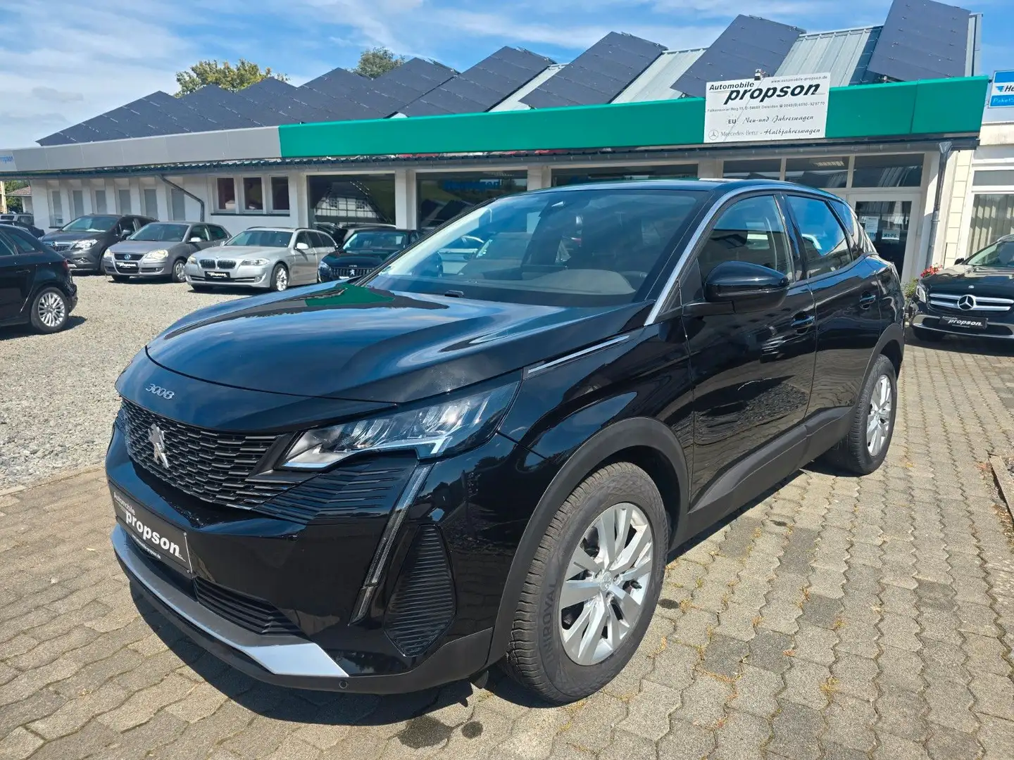 Peugeot 3008 Active Pack SHZ Schwarz - 1