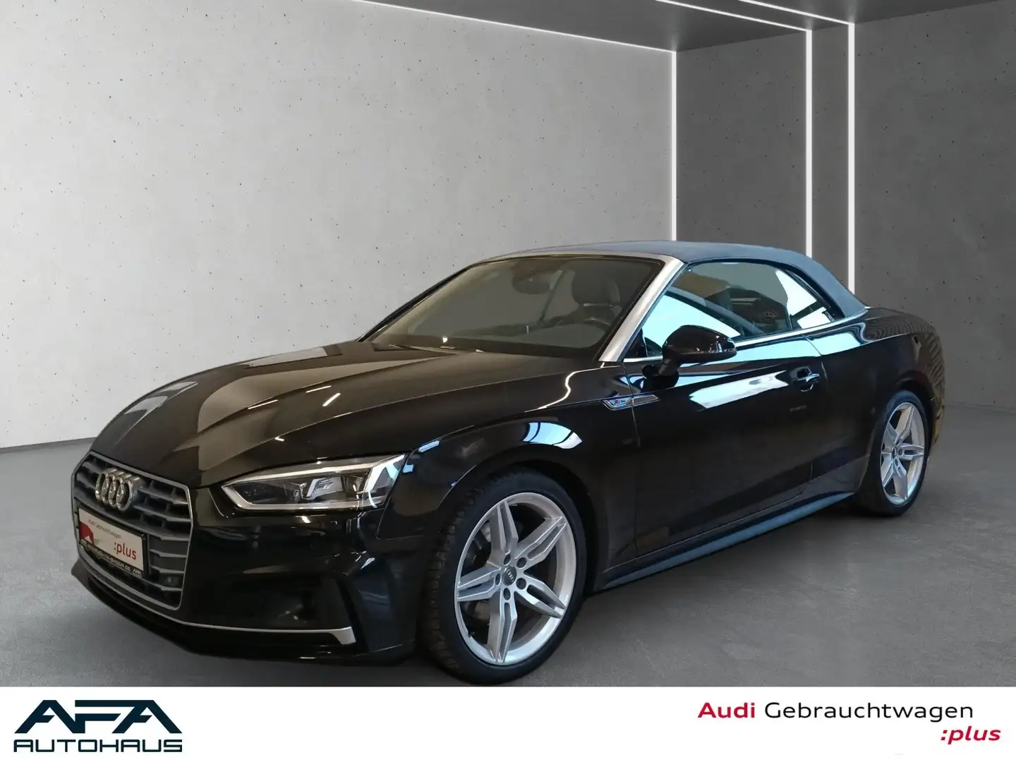 Audi A5 Cabriolet 40 TFSI S tronic S-Line*Matrix*Navi Schwarz - 1