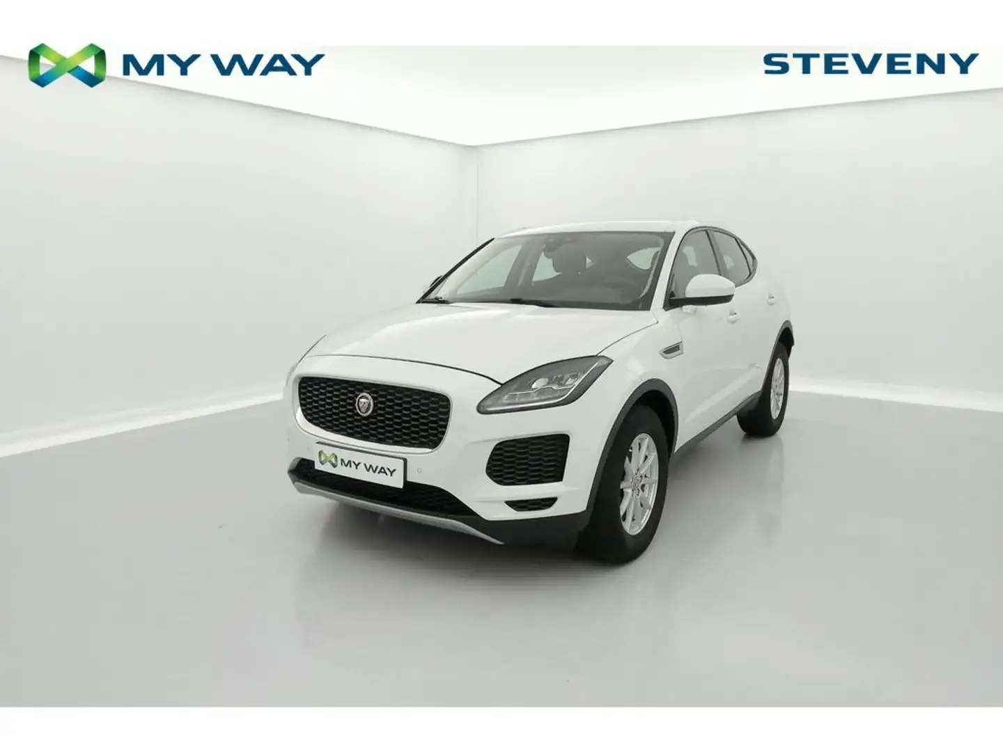 Jaguar E-Pace 2.0 150Ch *GPS *CAM RECUL *CLIM. AUTO Білий - 1