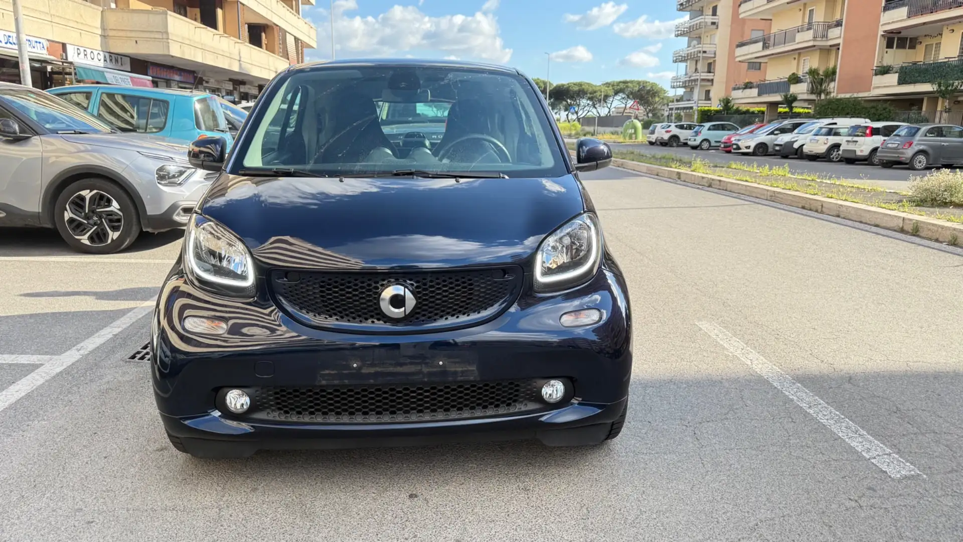 smart forTwo 90 0.9 Turbo Prime BLU PARISINE LED NAVI PDC PANOR Blu/Azzurro - 1