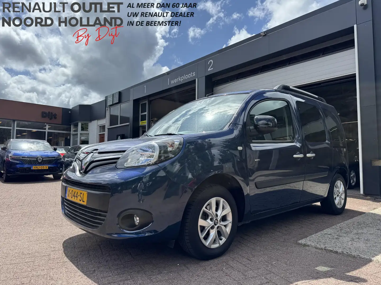 Renault Kangoo Family 1.2 TCe Limited Blauw - 1