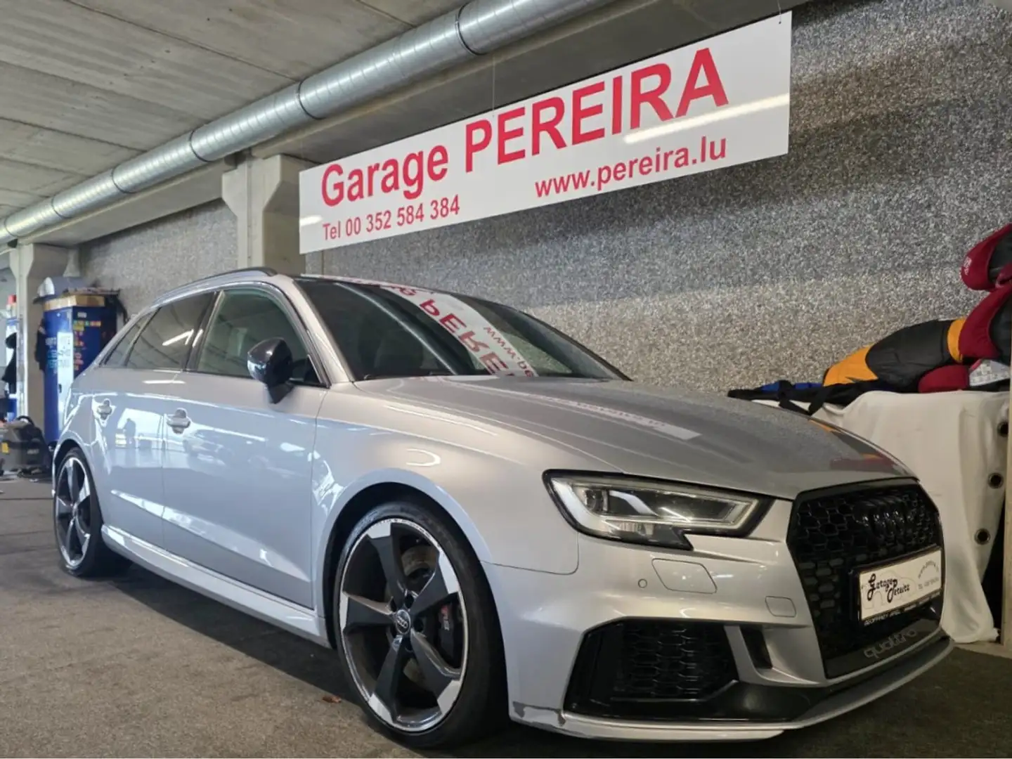 Audi RS3 2.5 TFSI QUATTRO SPORTBACK BANG OLUFSEN PANO CUIR Gris - 1