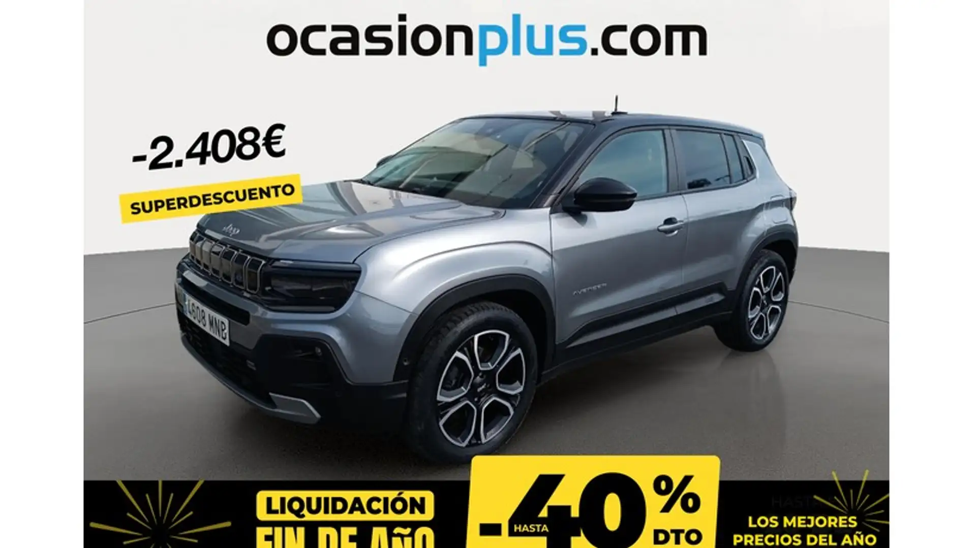 Jeep Avenger BEV Summit 115KW 54Kwh Gris - 1