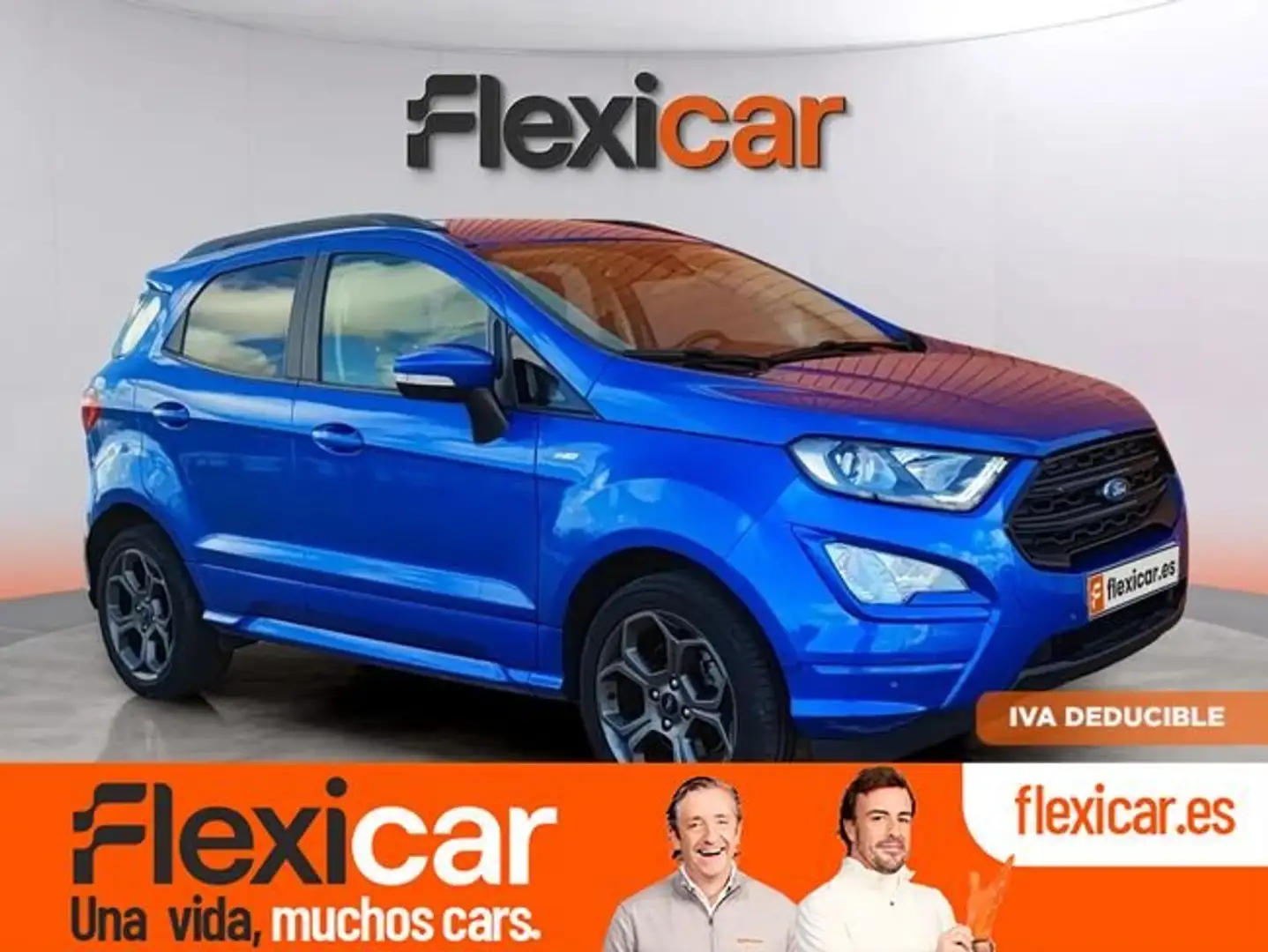 Ford EcoSport 1.0 EcoBoost ST Line 140 Bleu - 1