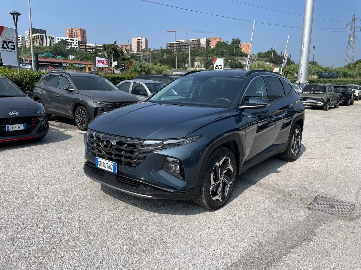 Hyundai TUCSON 1.6 HEV aut.Exellence- solo km. 20.651 Blu/Azzurro - 1