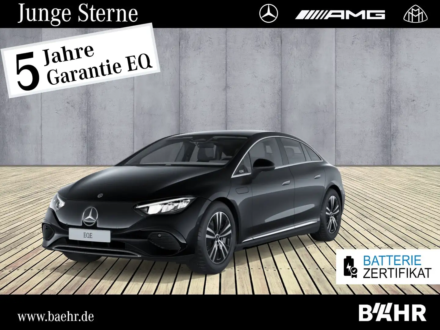 Mercedes-Benz EQE 300 EQE 300 Electric Art/"Flex-Bonus" - 3.850 Euro! Schwarz - 1