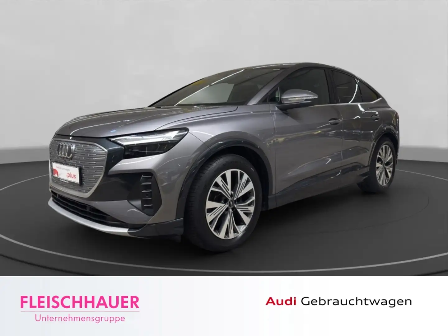 Audi Q4 e-tron Sportback 35 LED+ACC+HUD+RFK+NAVI+CARPLAY+SHZ+ Grau - 1