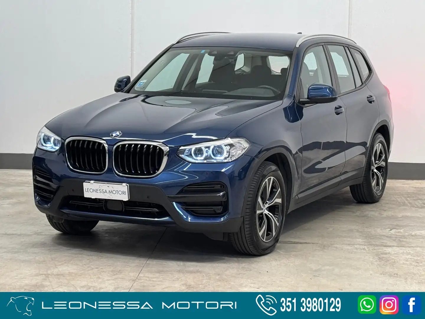 BMW X3 xdrive20d mhev 48V auto Blu/Azzurro - 1