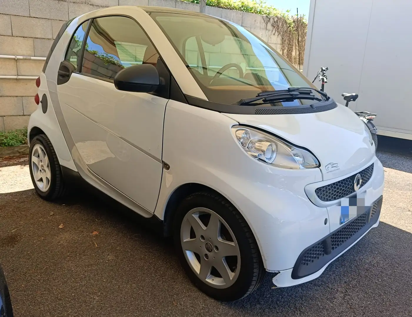 smart forTwo 1.0 Passion 84cv - KM Zero - CVT AutoNauticaRoma Bianco - 2