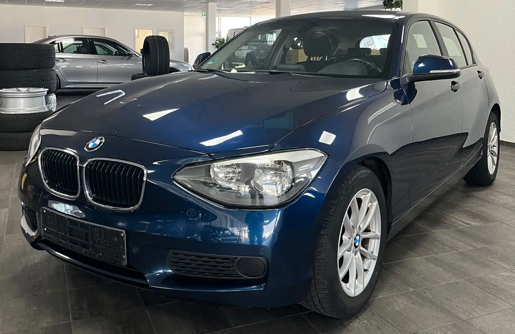 BMW 118 d PDC 2.HAND Sitzheizung PDC TOP GEPFLEGT Blau - 2