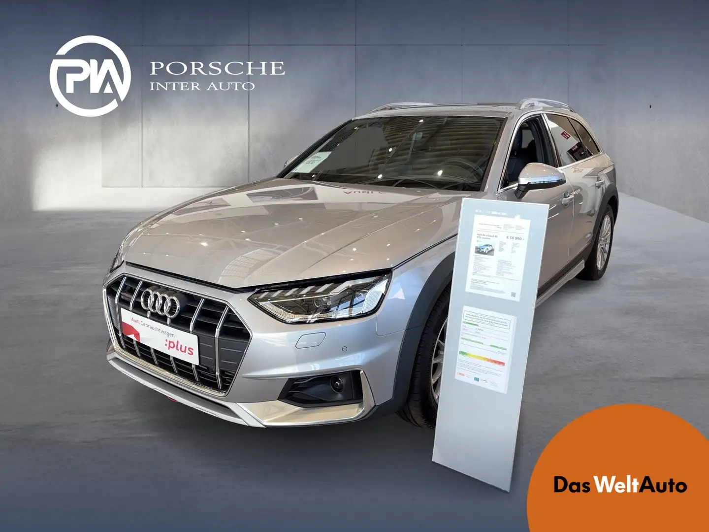 Audi A4 allroad 45 TFSI quattro Silber - 1