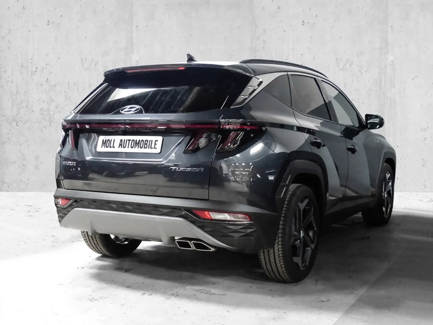 Hyundai TUCSON Prime Mild-Hybrid 2WD 1.6 T-GDI Assist. ECS Dach S Grau - 2