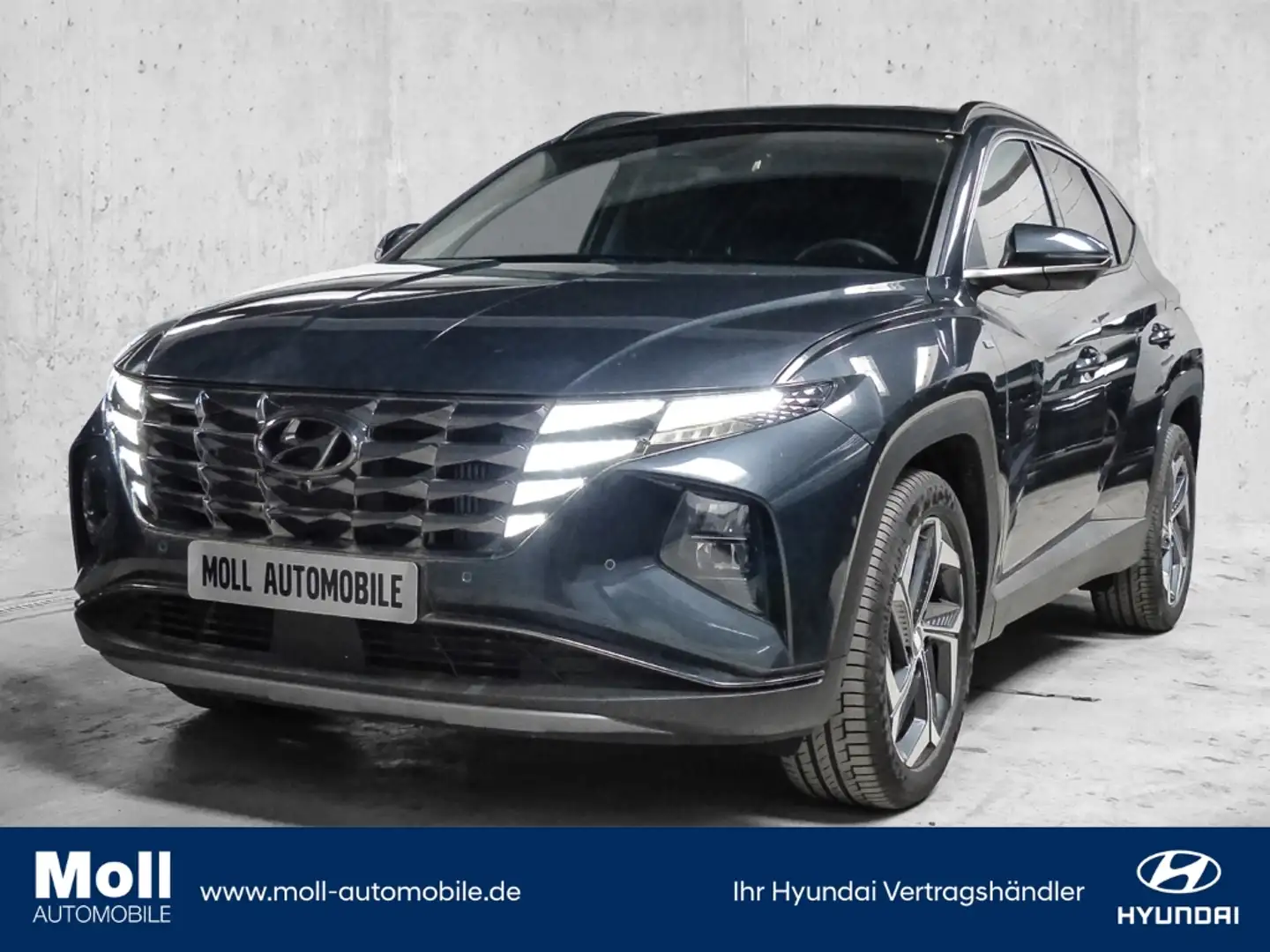 Hyundai TUCSON Prime Mild-Hybrid 2WD 1.6 T-GDI Assist. ECS Dach S Grau - 1