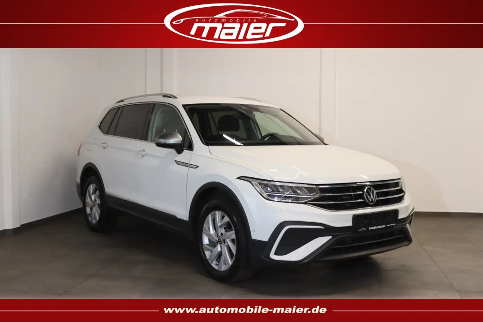 Volkswagen Tiguan Allspace 2.0 TDI Life-7Si.-4M.-Virt.-AHK- Білий - 1
