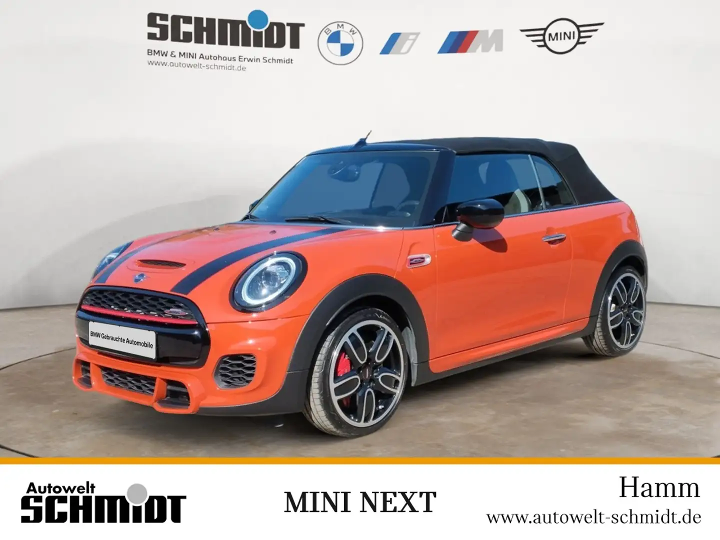 MINI John Cooper Works Cabrio +2Jahre-Next:GARANTIE Orange - 1