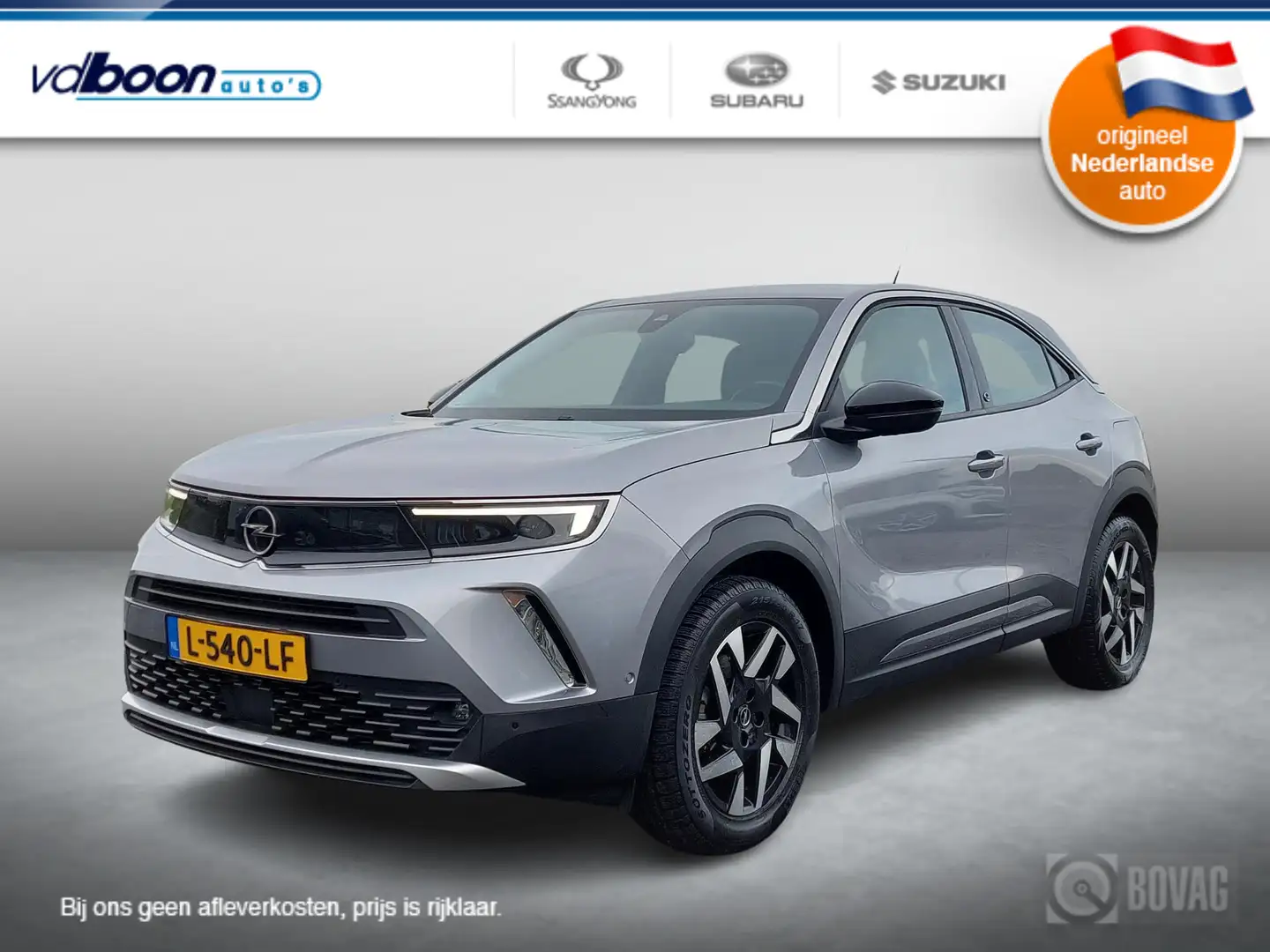 Opel Mokka-E Elegance 50-kWh 11kw bl. CLIMA | CRUISE | NAVI | r Grijs - 1