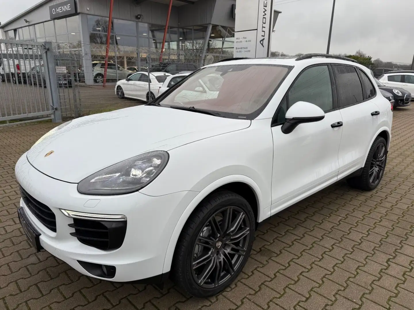 Porsche Cayenne S Diesel Platinum Edition Weiß - 2