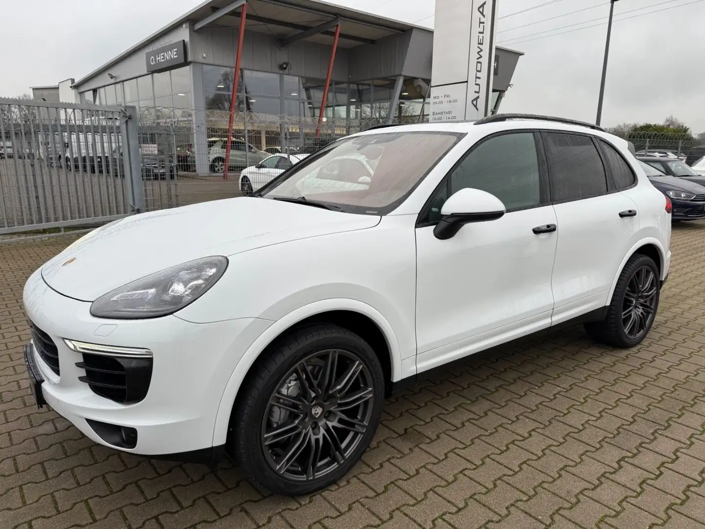 Porsche Cayenne S Diesel Platinum Edition Weiß - 1