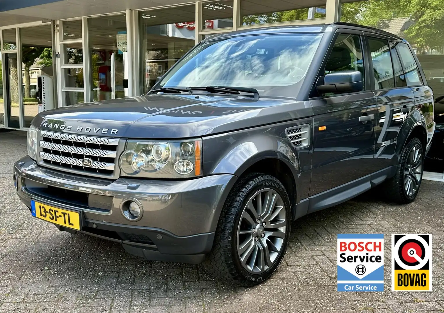 Land Rover Range Rover Sport 4.2 V8 Supercharged Youngtimer! NAP, Leer, Pano, P Grijs - 1