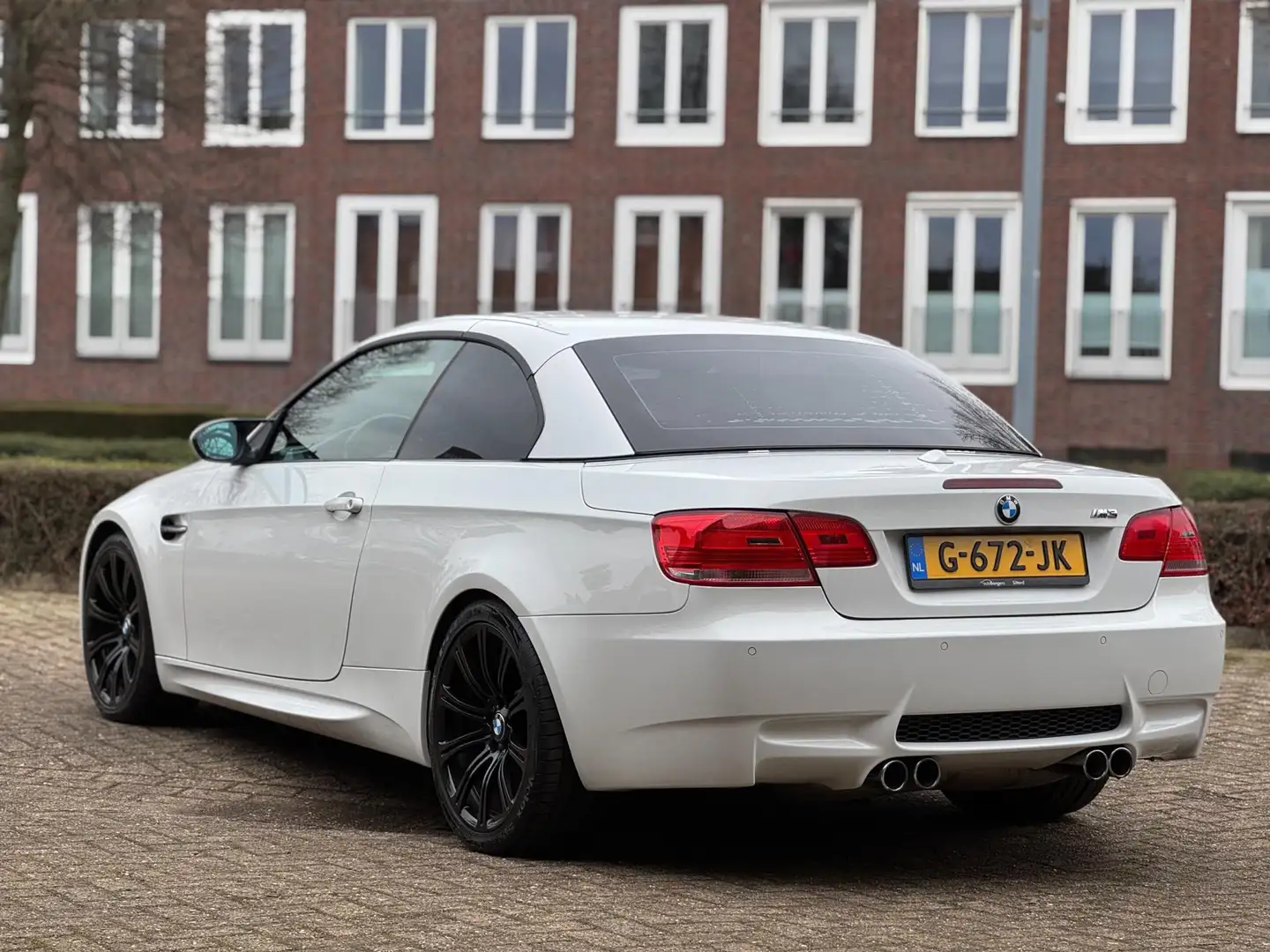 BMW M3 3-serie Cabrio DCT|Sublieme staat|Alpinweiss|Zwart Wit - 1