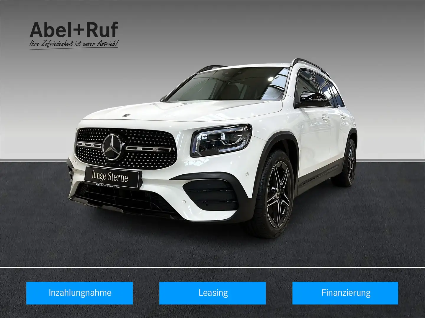 Mercedes-Benz GLB 220 d 4M AMG+MULTI+NIGHT+Kamera+CarPlay+Ambi Weiß - 1