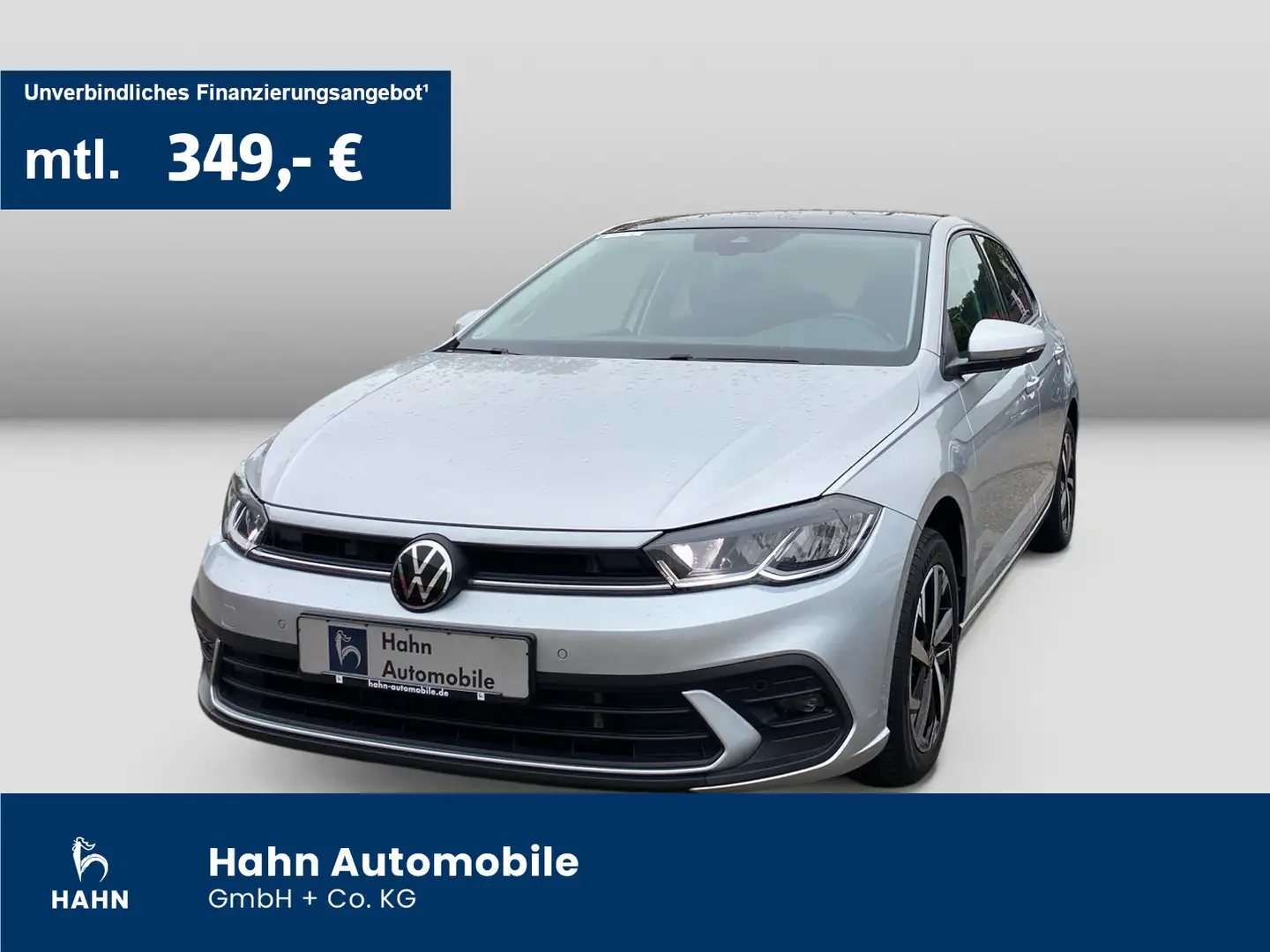 Volkswagen Polo 1.0TSI DSG Life LED Nav Pano AHK  Sitzh APP Silber - 1
