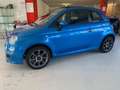 Fiat 500C 500 CABRIO AUTOMATICA SPORT PARI AL NUOVO Blau - thumbnail 2