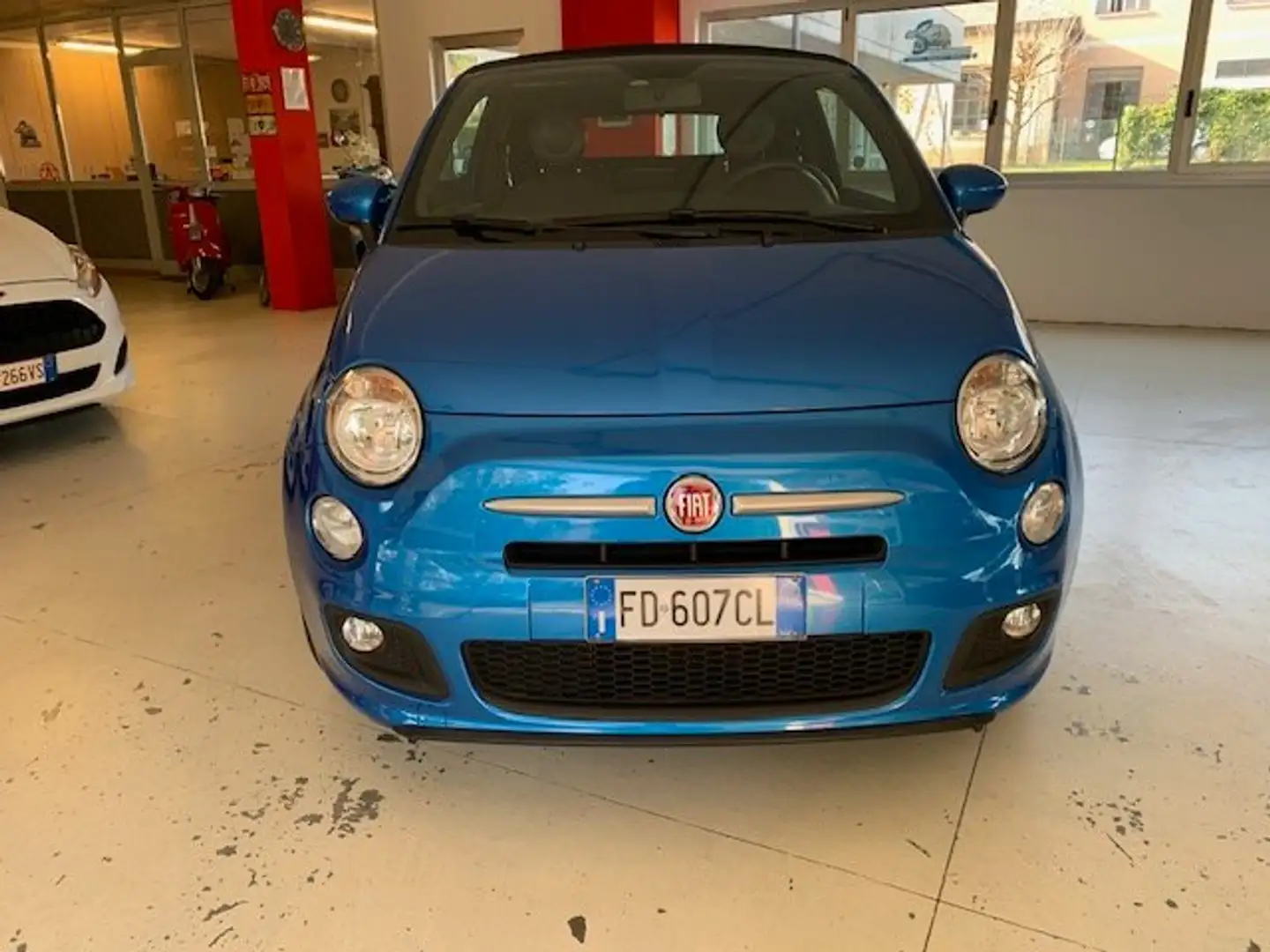 Fiat 500C 500 CABRIO AUTOMATICA SPORT PARI AL NUOVO Blu/Azzurro - 1