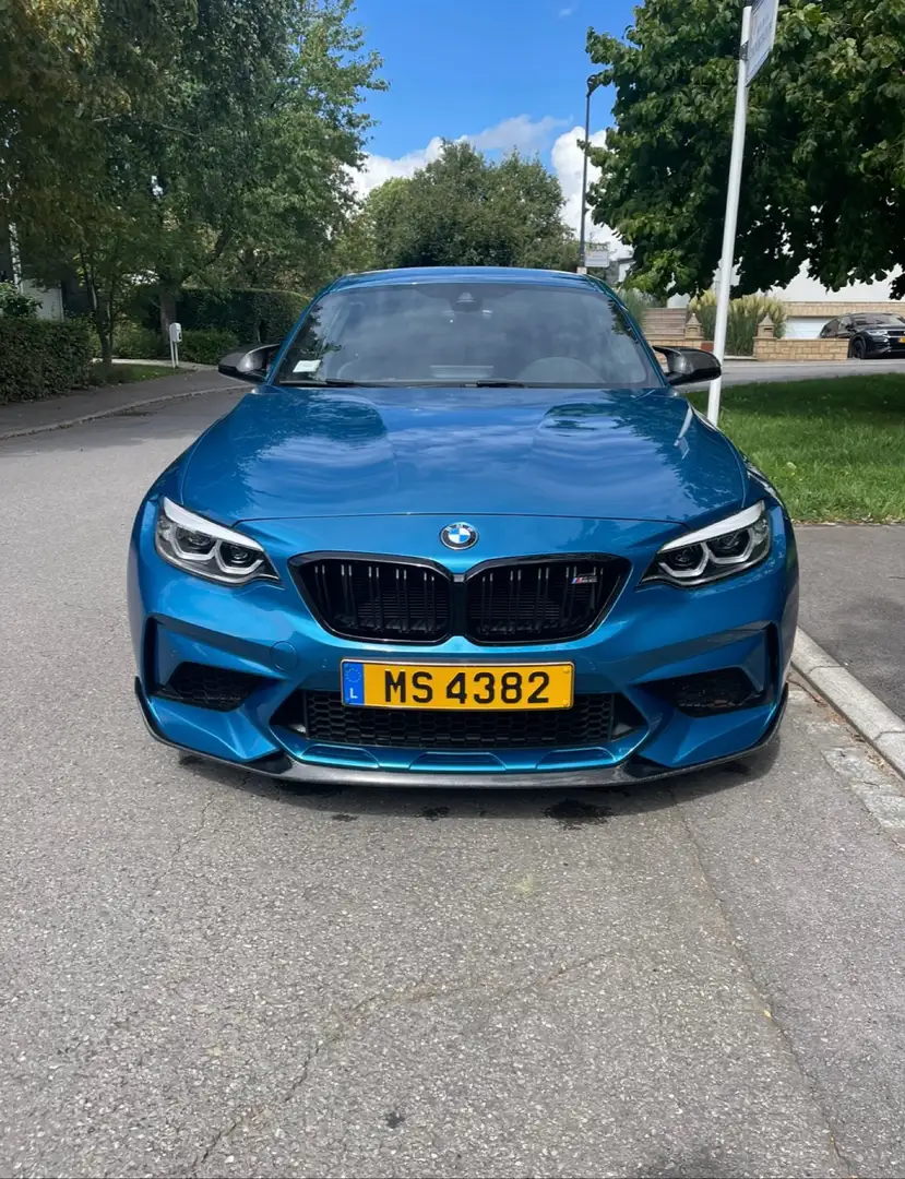 BMW M2 Coupe 3.0 Competition 410cv dkg Bleu - 1