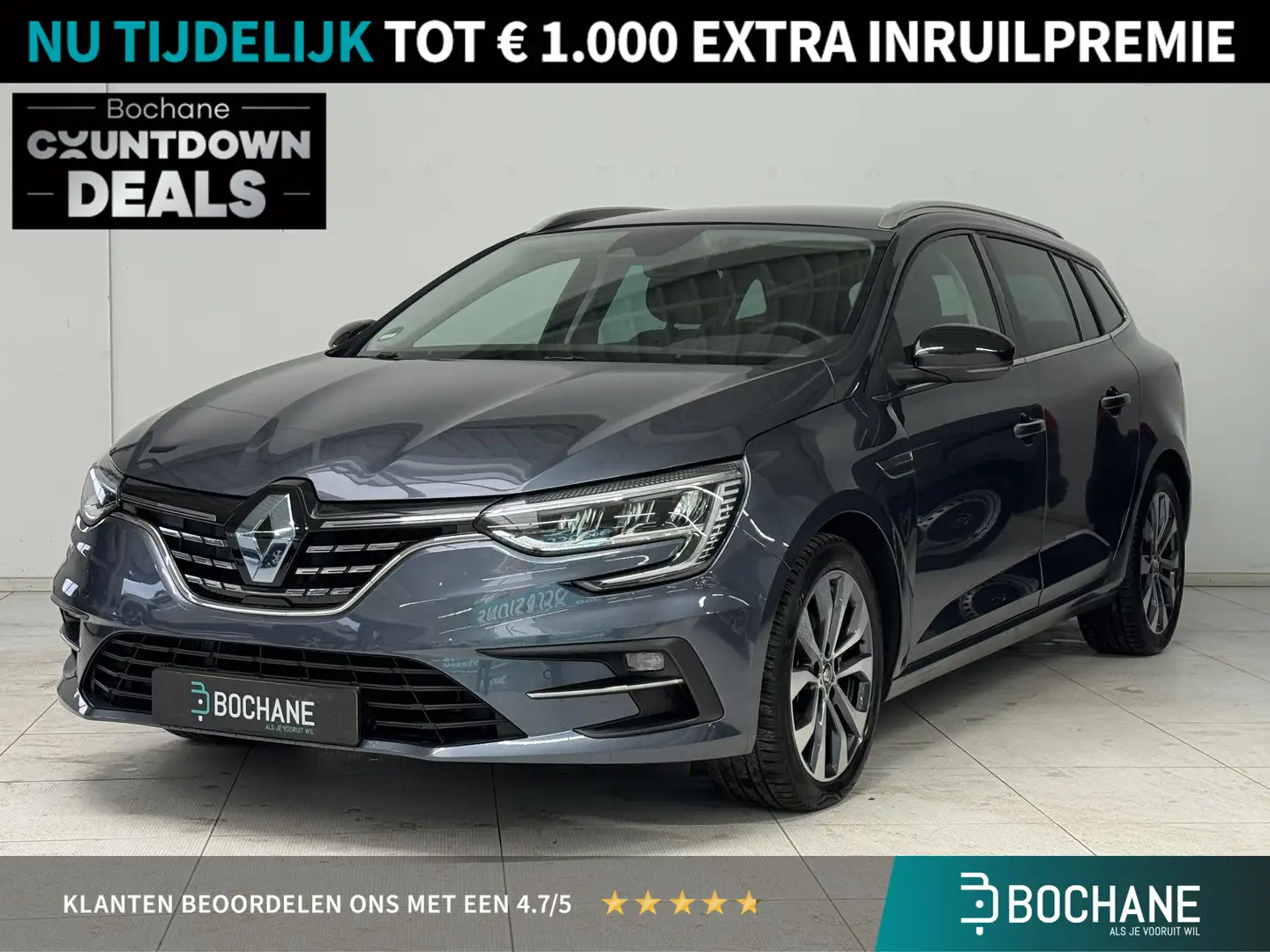 Renault Megane Estate 1.3 TCe 140 Techno | Trekhaak | All-Season Grijs - 1
