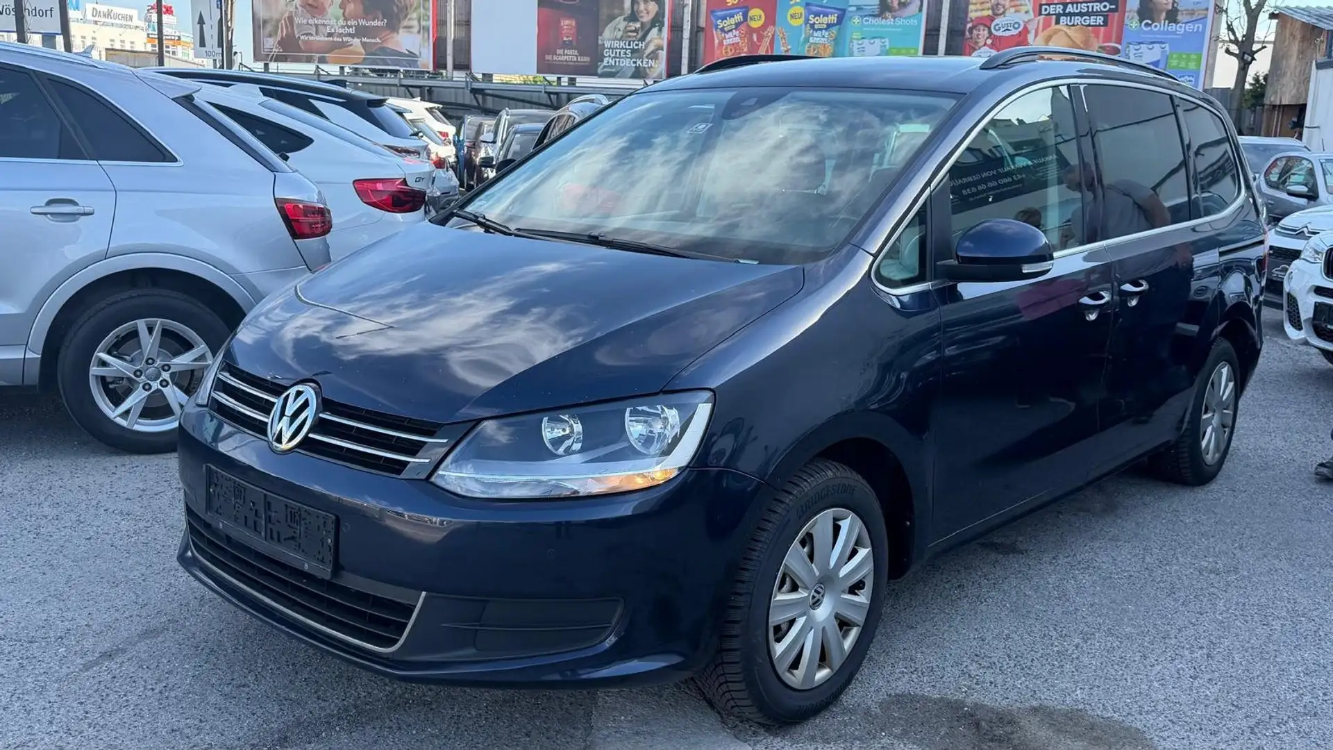 Volkswagen Sharan Comfortline BMT Blau - 1