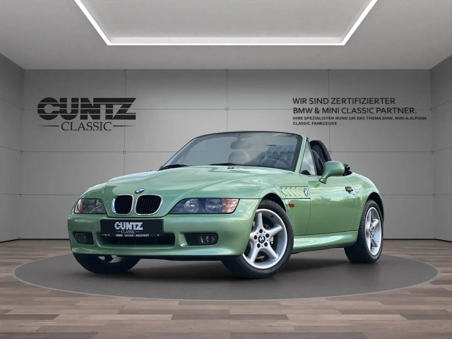 BMW Z3 Roadster 1.9i SONDERLACKIERUNG WENIG KM TOPZUSTAND Green - 2