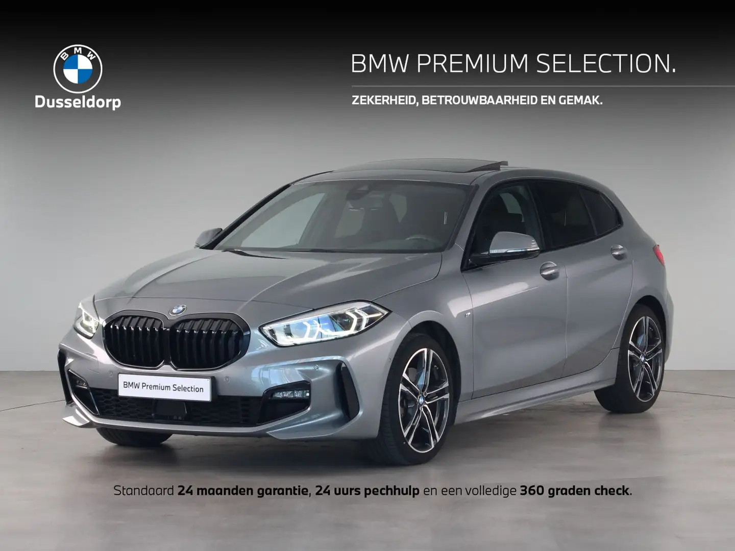 BMW 118 1 serie 118i M Sport Gris - 1