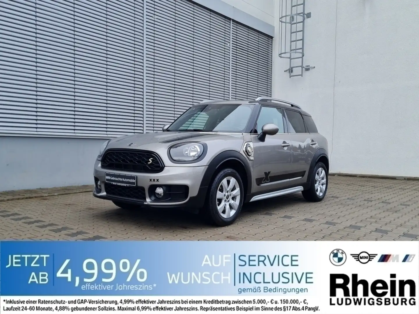 MINI Cooper SE Countryman A Pepper Navi.Pano.Komfzg Silber - 1