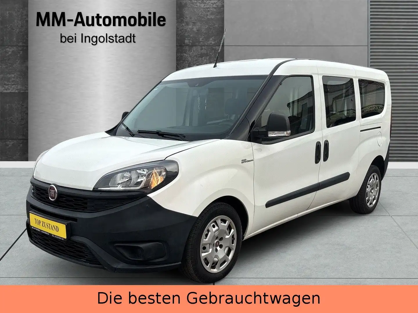 Fiat Doblo Doblò  Maxi Kombi-KLIMA-TÜV  NEU-EURO6 Weiß - 1