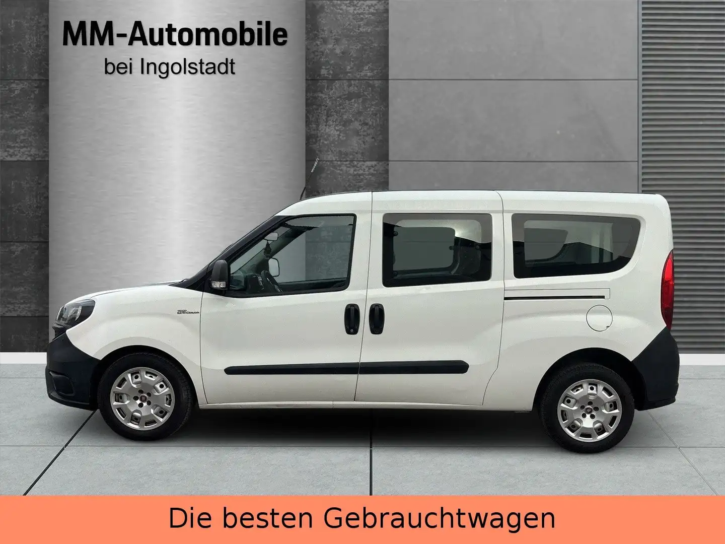 Fiat Doblo Doblò  Maxi Kombi-KLIMA-TÜV  NEU-EURO6 Weiß - 2