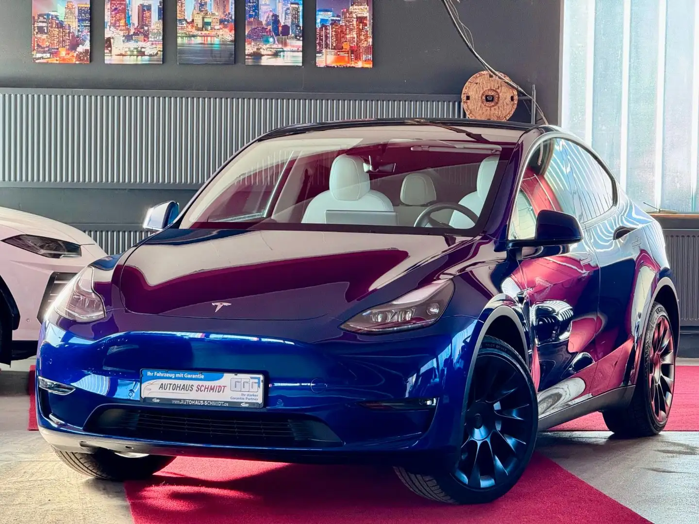 Tesla Model Y Long Range Dual AWD Autopilot 20Zoll MwS Bleu - 1