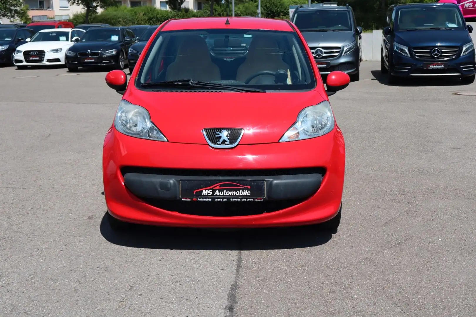 Peugeot 107 Filou 70 Klima_5 trg_1. Hand Scheckheft Rood - 2