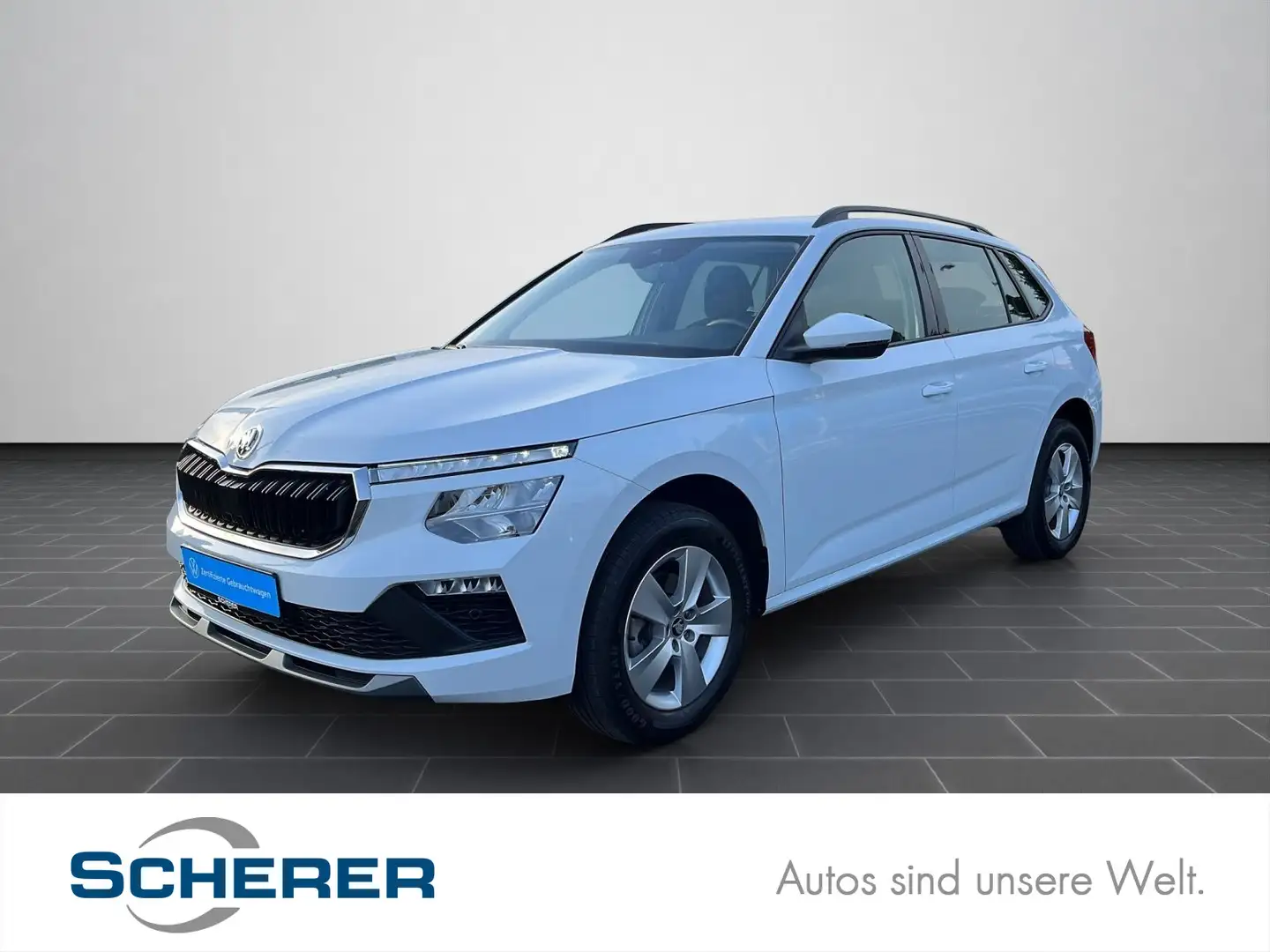 Skoda Kamiq 1.0 TSI *Selection* DSG LED RFK SMARTLINK Weiß - 1
