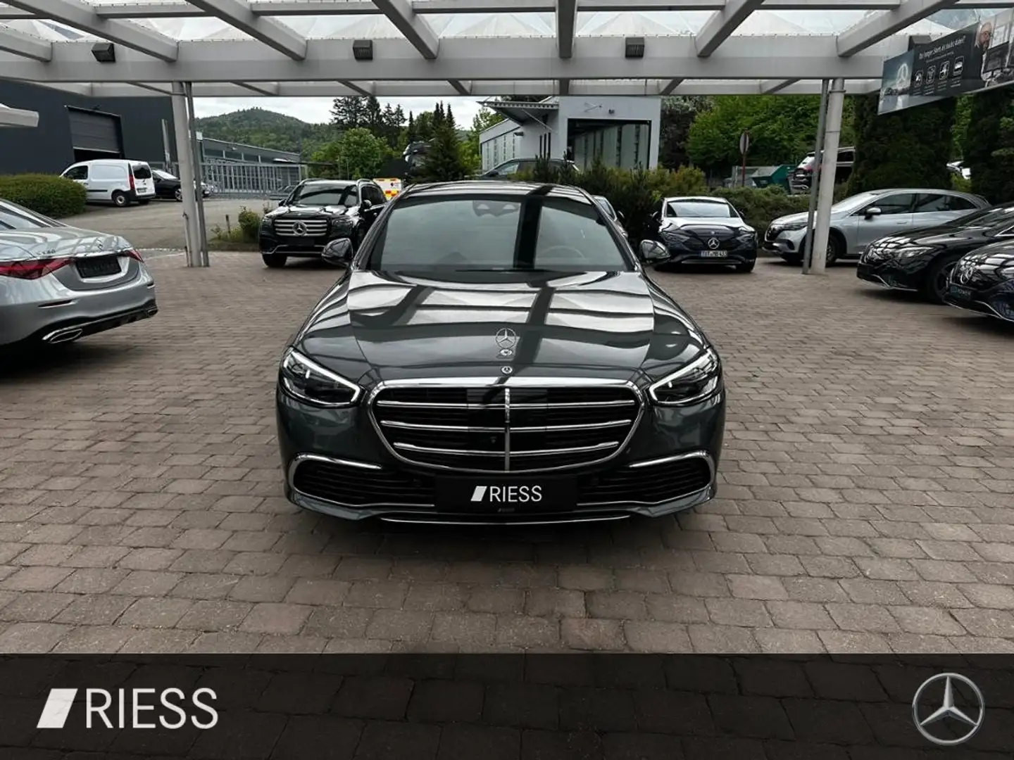 Mercedes-Benz S 450 L Distr Pano Chauffeur Sitzkli Fond Enter Gris - 2