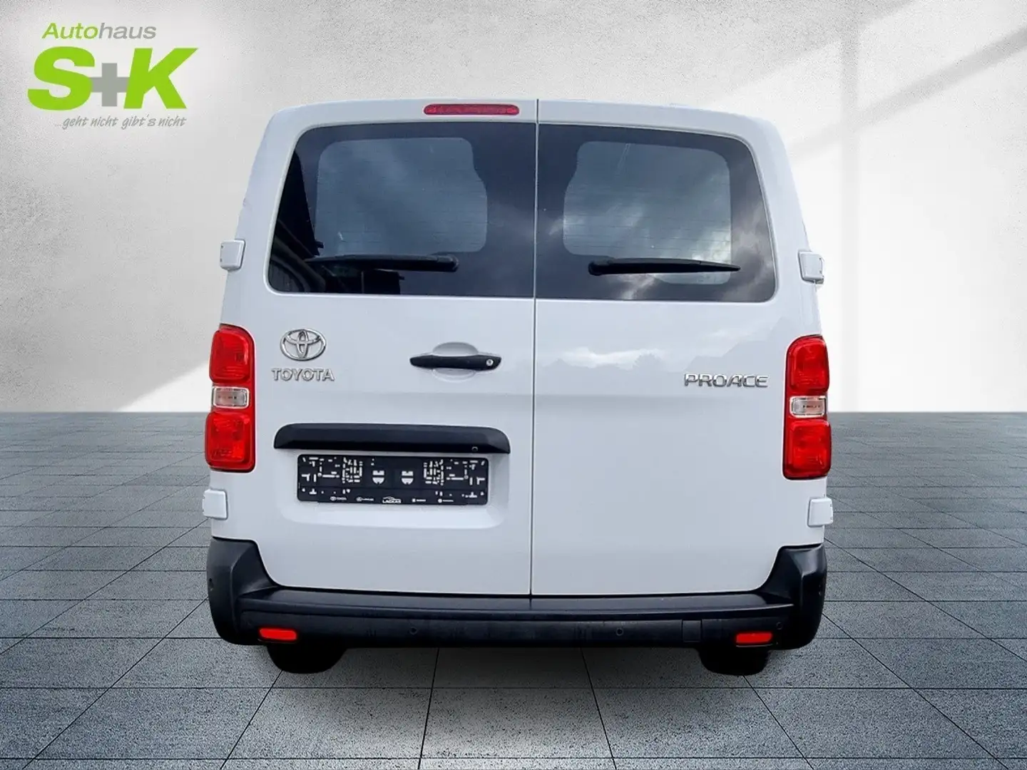 Toyota Proace 2.0 D-4D L2 verblecht++KLIMAANLAGE+MULTIMEDIA++ Weiß - 2