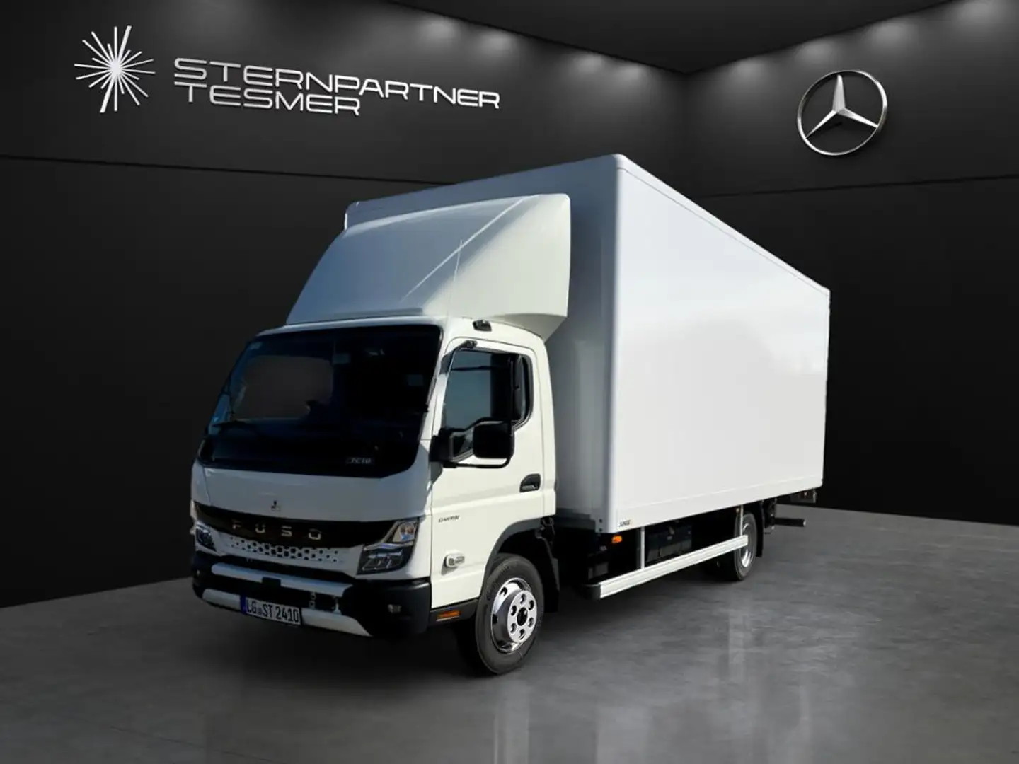Fuso Canter 7C18 Koffer (Junge) mit LBW + KLIMA Weiß - 2