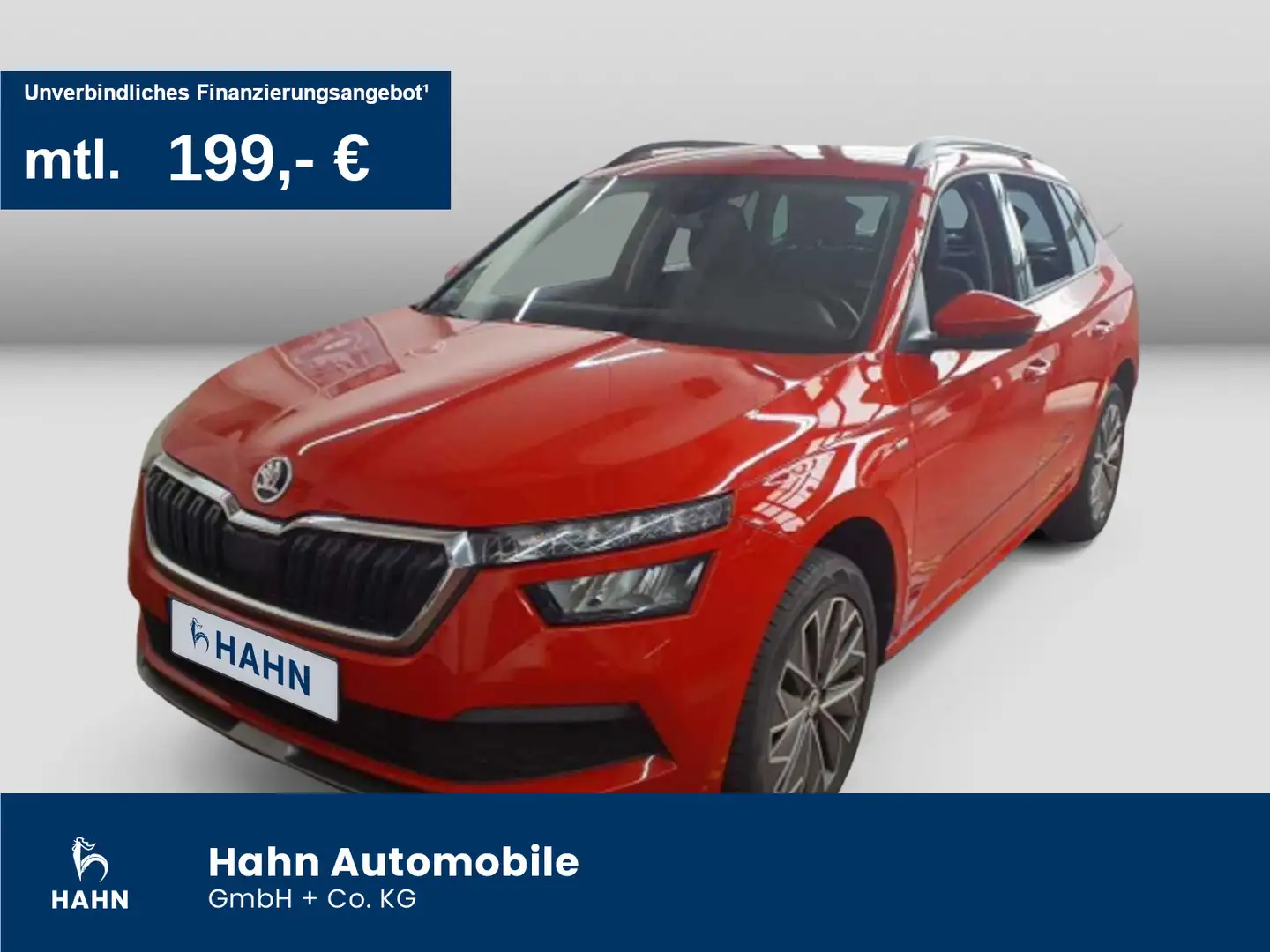 Skoda Kamiq Clever 1.0TSI Climatr SHZ Temp LED Link PD Rosso - 1