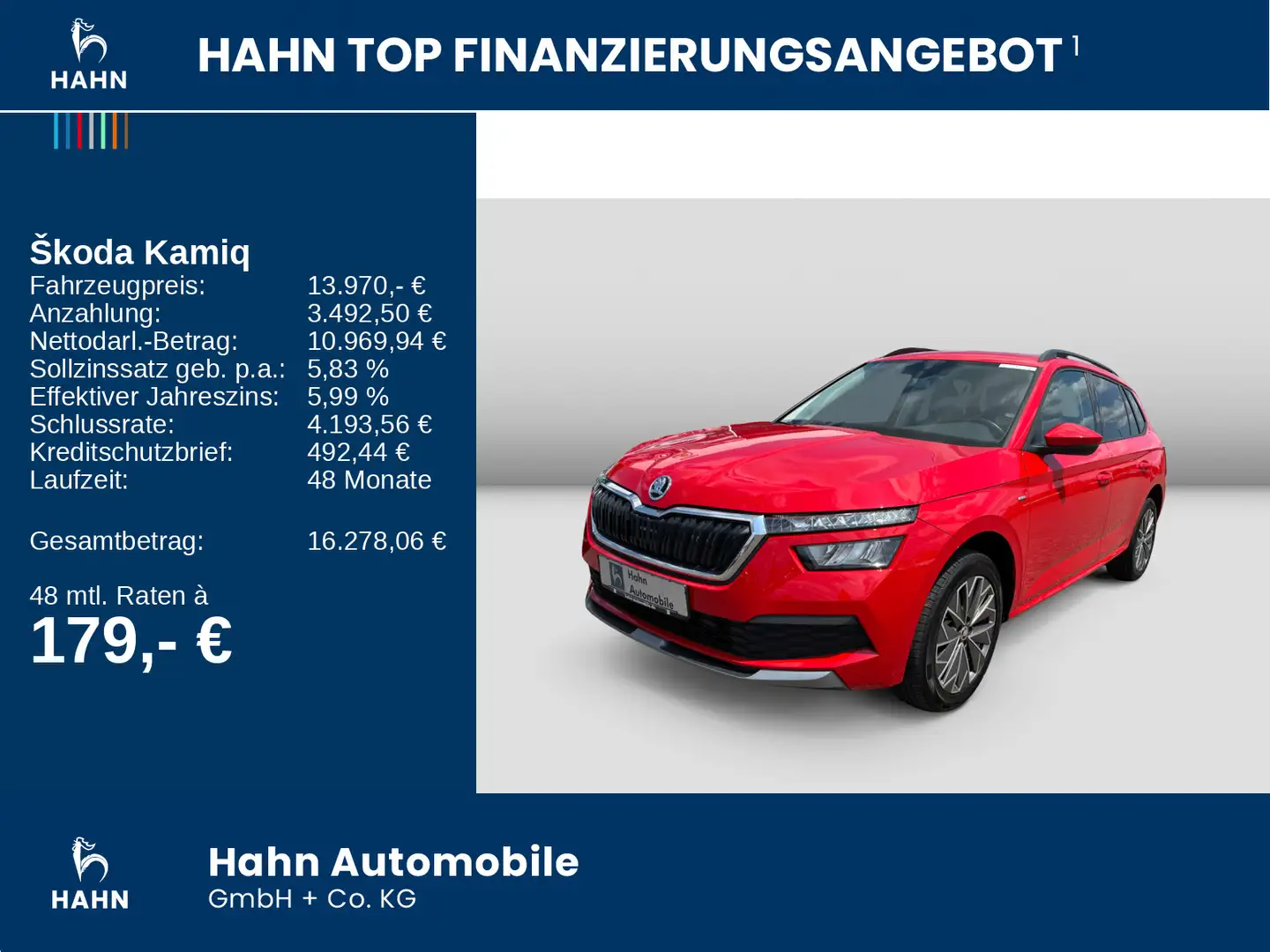 Skoda Kamiq Clever 1.0TSI Climatr SHZ Temp LED Link PD Rot - 2