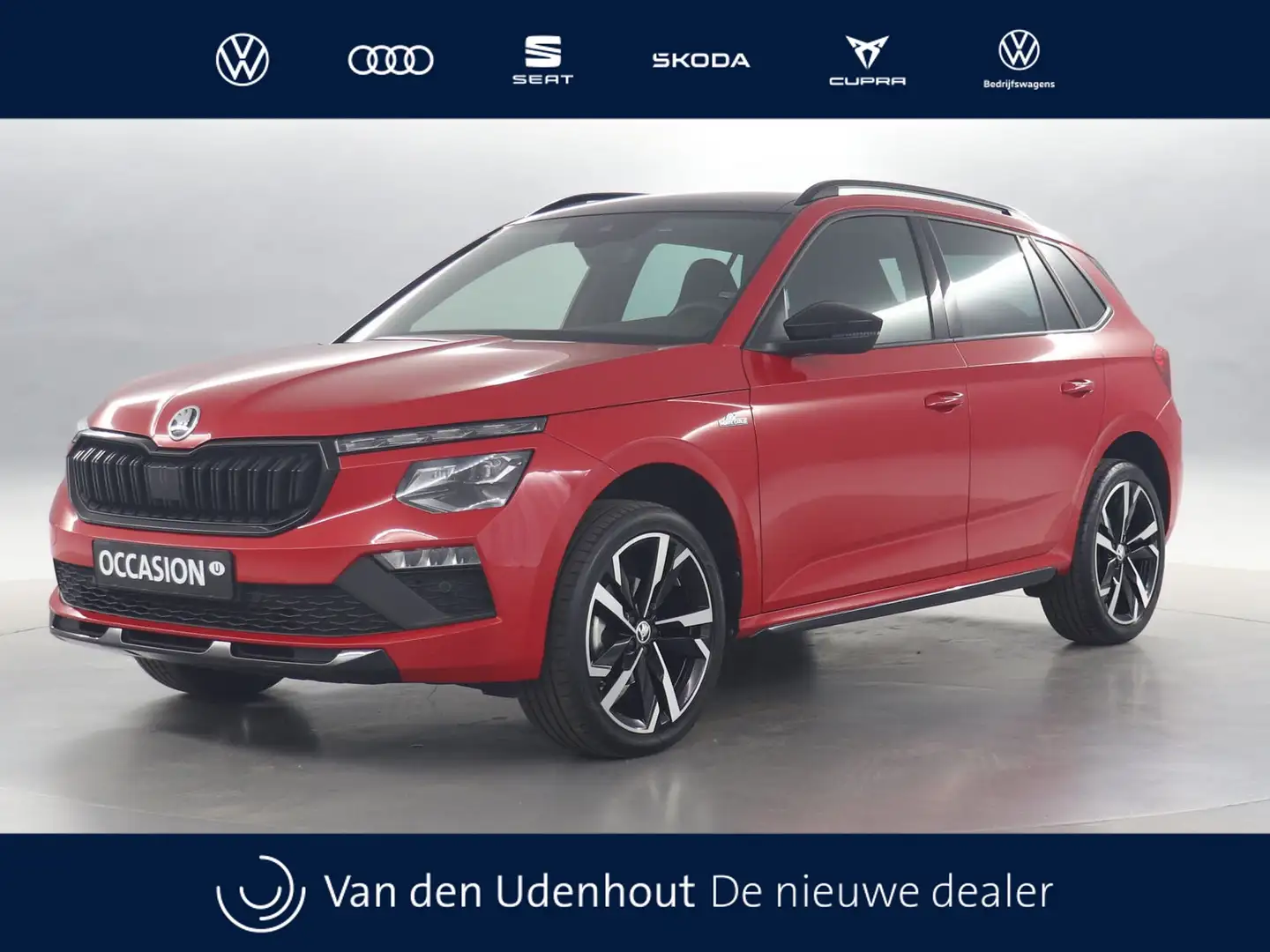Skoda Kamiq 1.0 TSI 115pk Monte Carlo / Navigatie / Adaptive C Red - 1