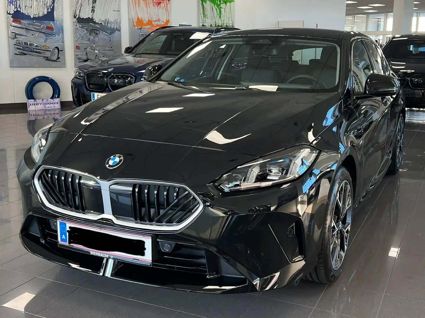 BMW 116 116i Aut. Schwarz - 1