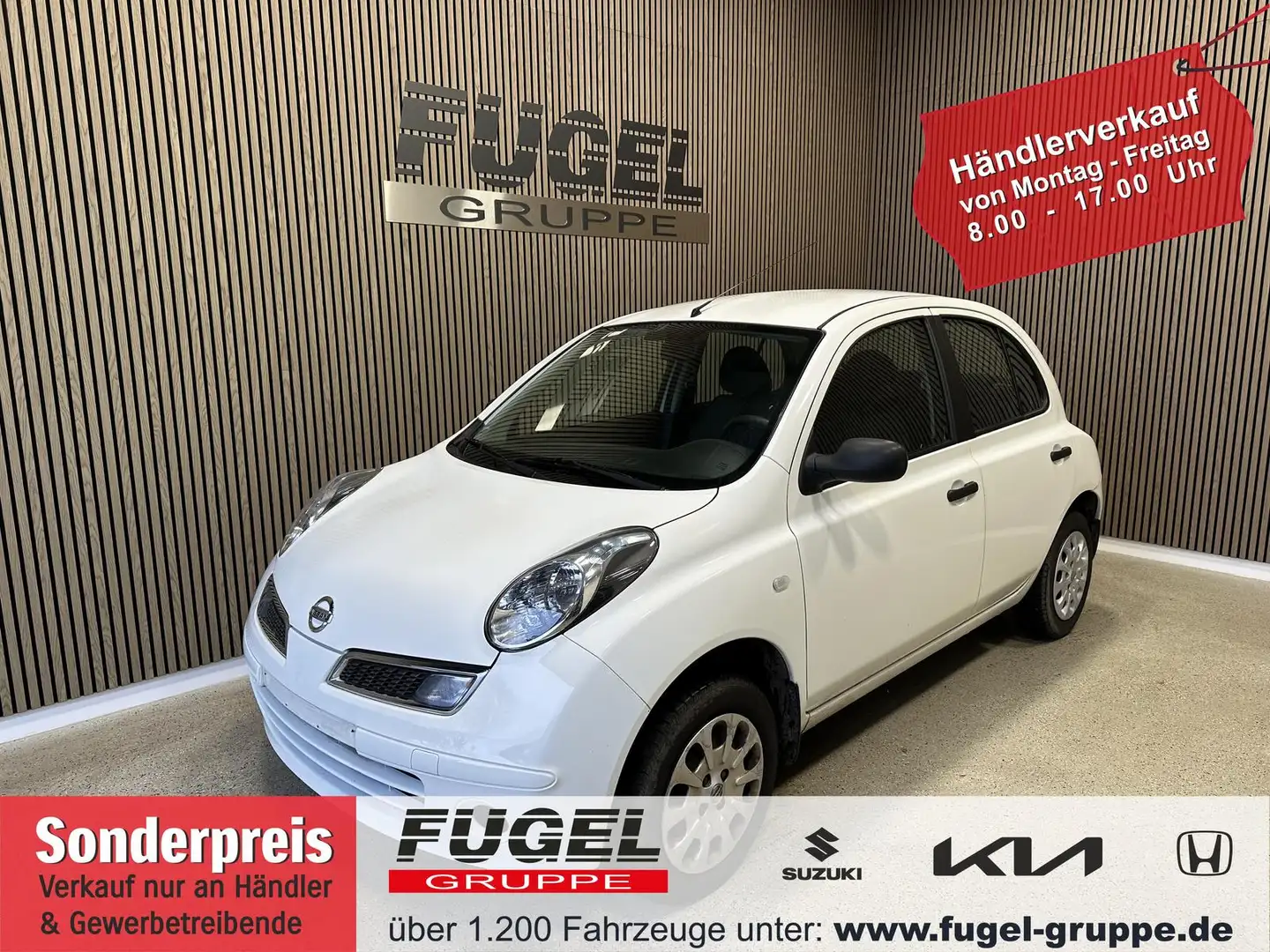 Nissan Micra 1.2 Visia HU/AU bis 03/2027 Weiß - 1