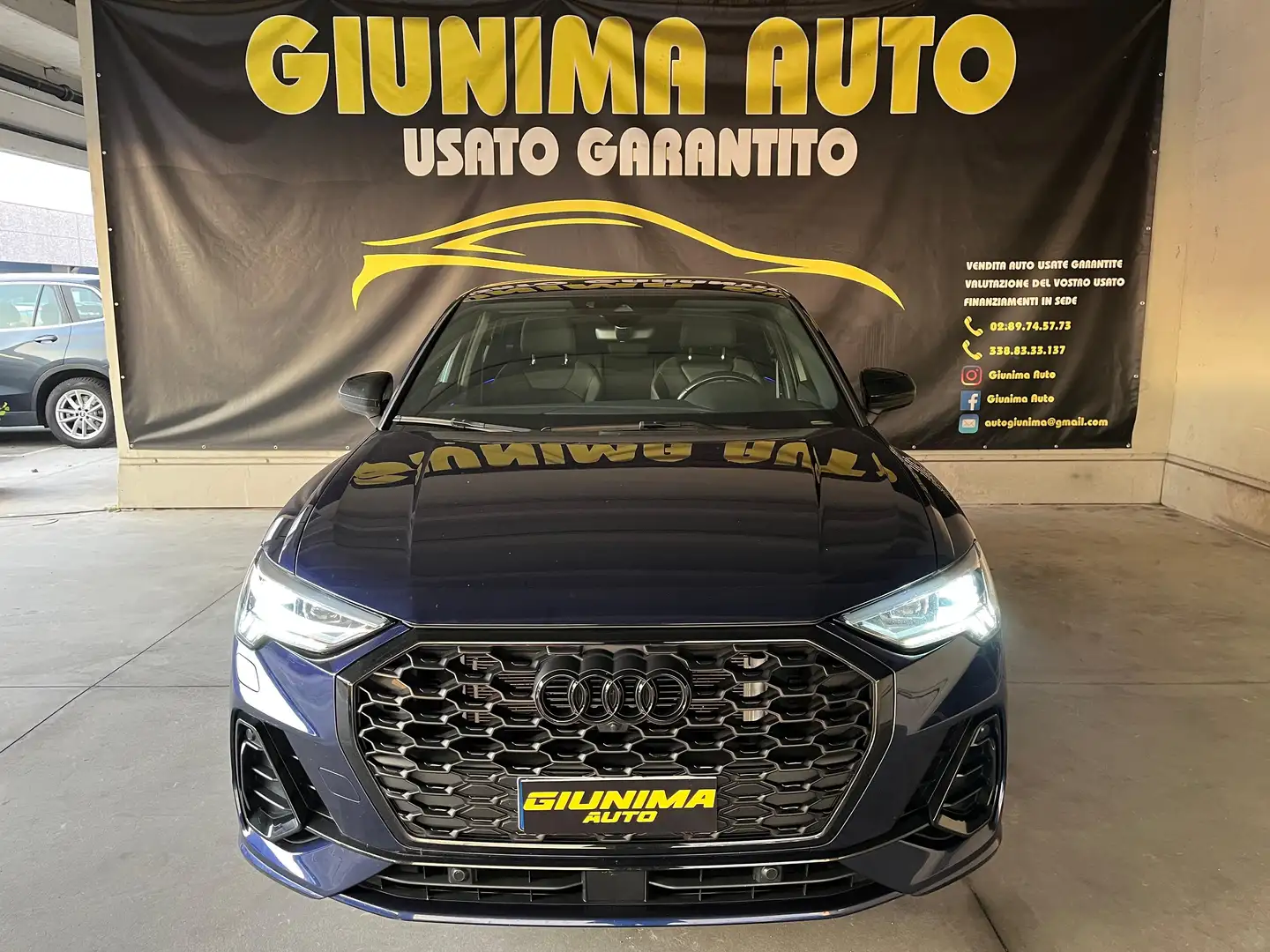 Audi Q3 Sportback S line - PREZZO PROMO Blau - 2