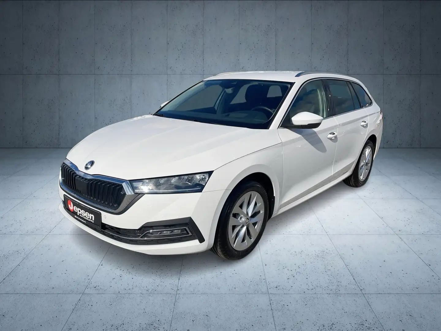 Skoda Octavia Combi Style 2.0 TDI AHK+ACC+HuD+Navi+LED Weiß - 2