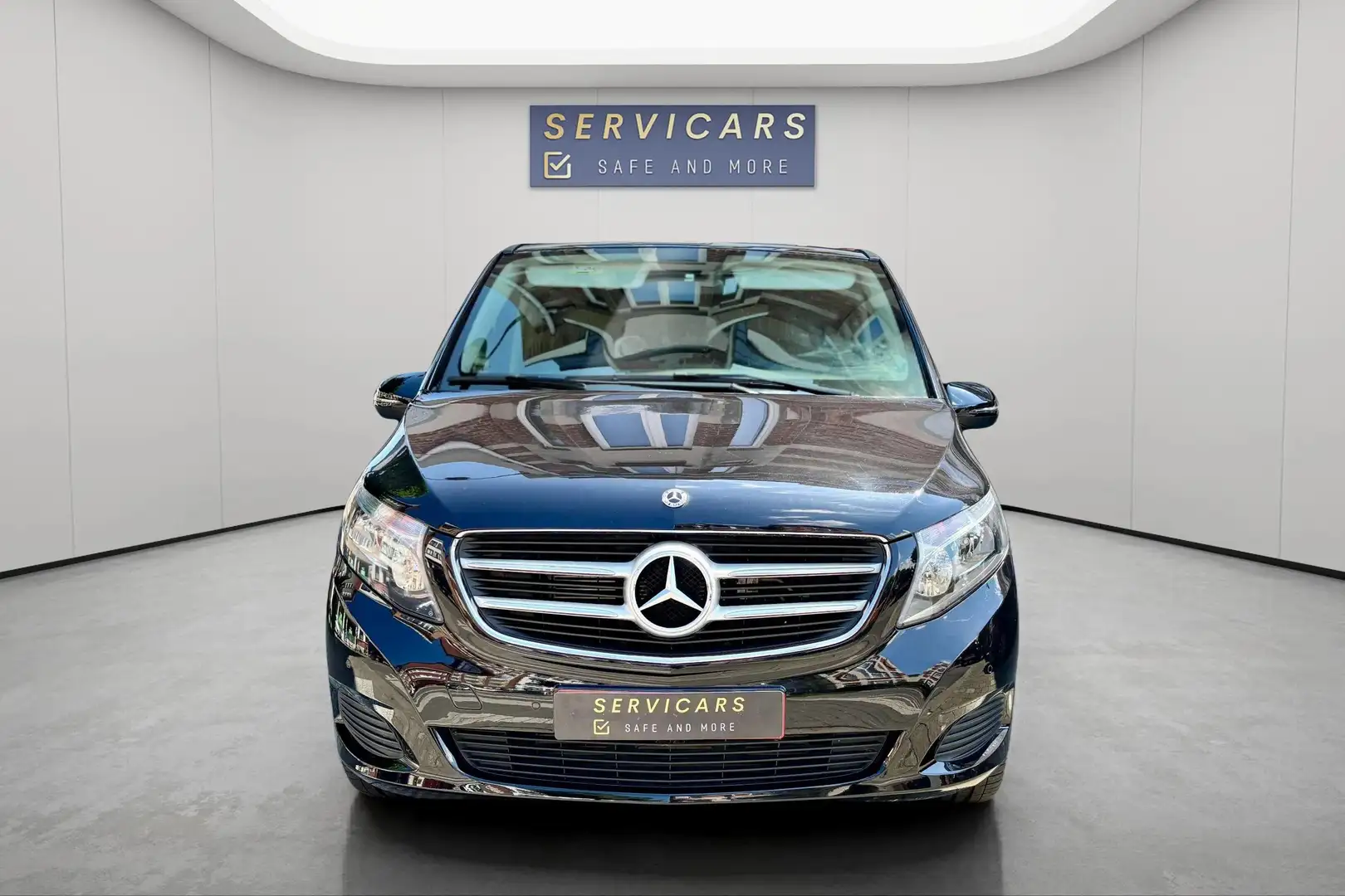 Mercedes-Benz V 250 d LWB AMG/7 PLACES/CAM/GAR12MOIS Zwart - 2